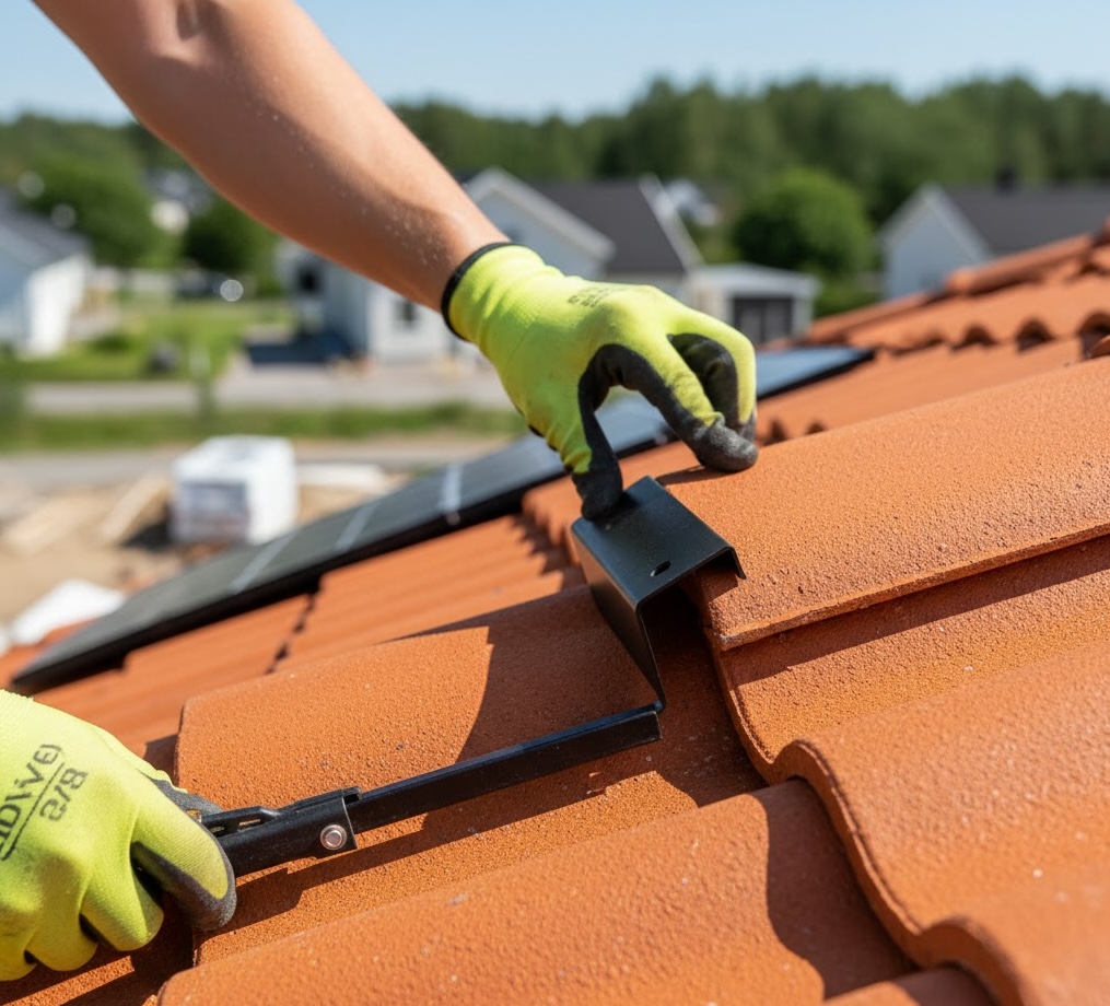 Professionell installation av solceller