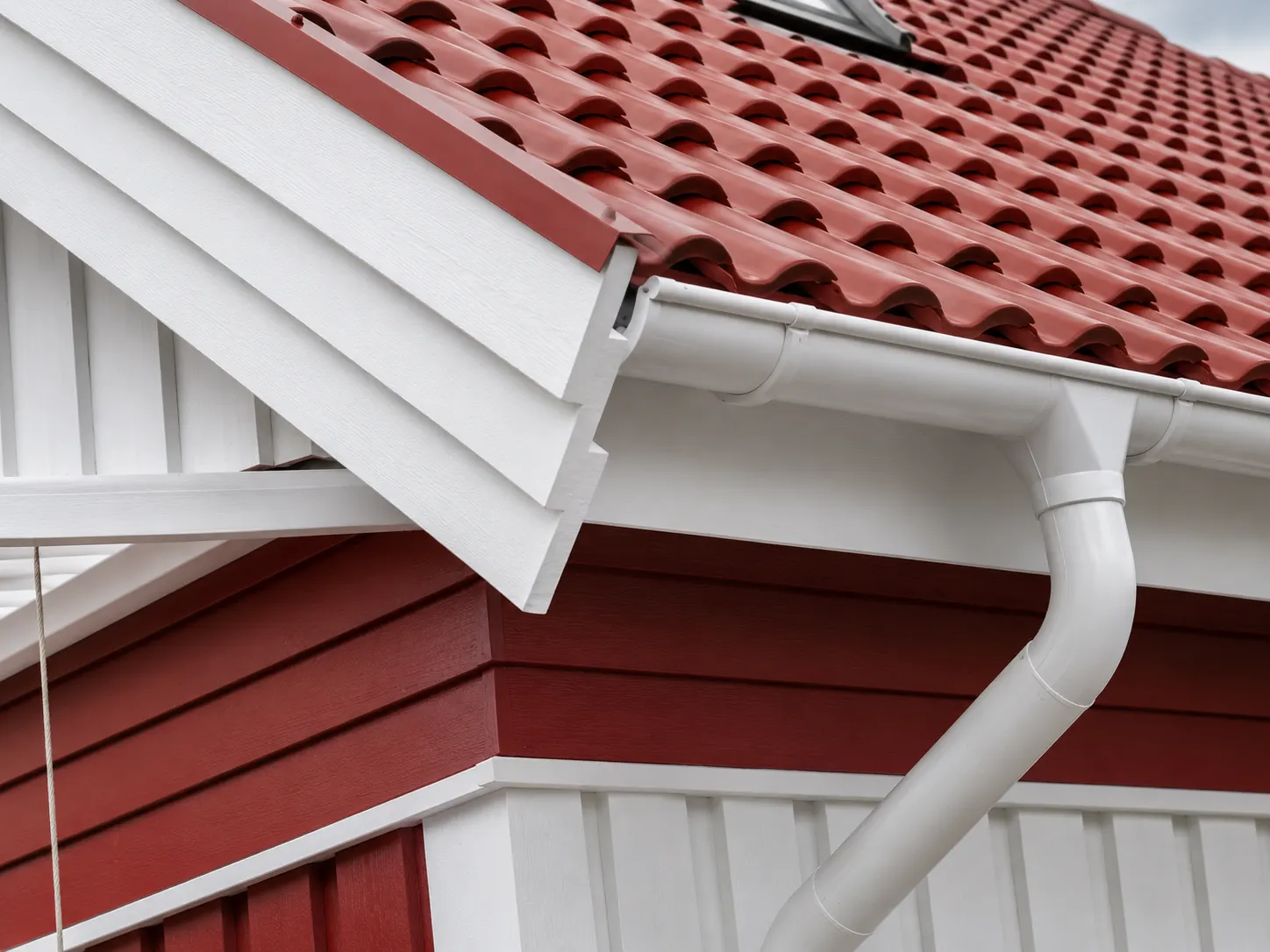 Tegelpannetak från 50-talet — Takläggare Sjöbo